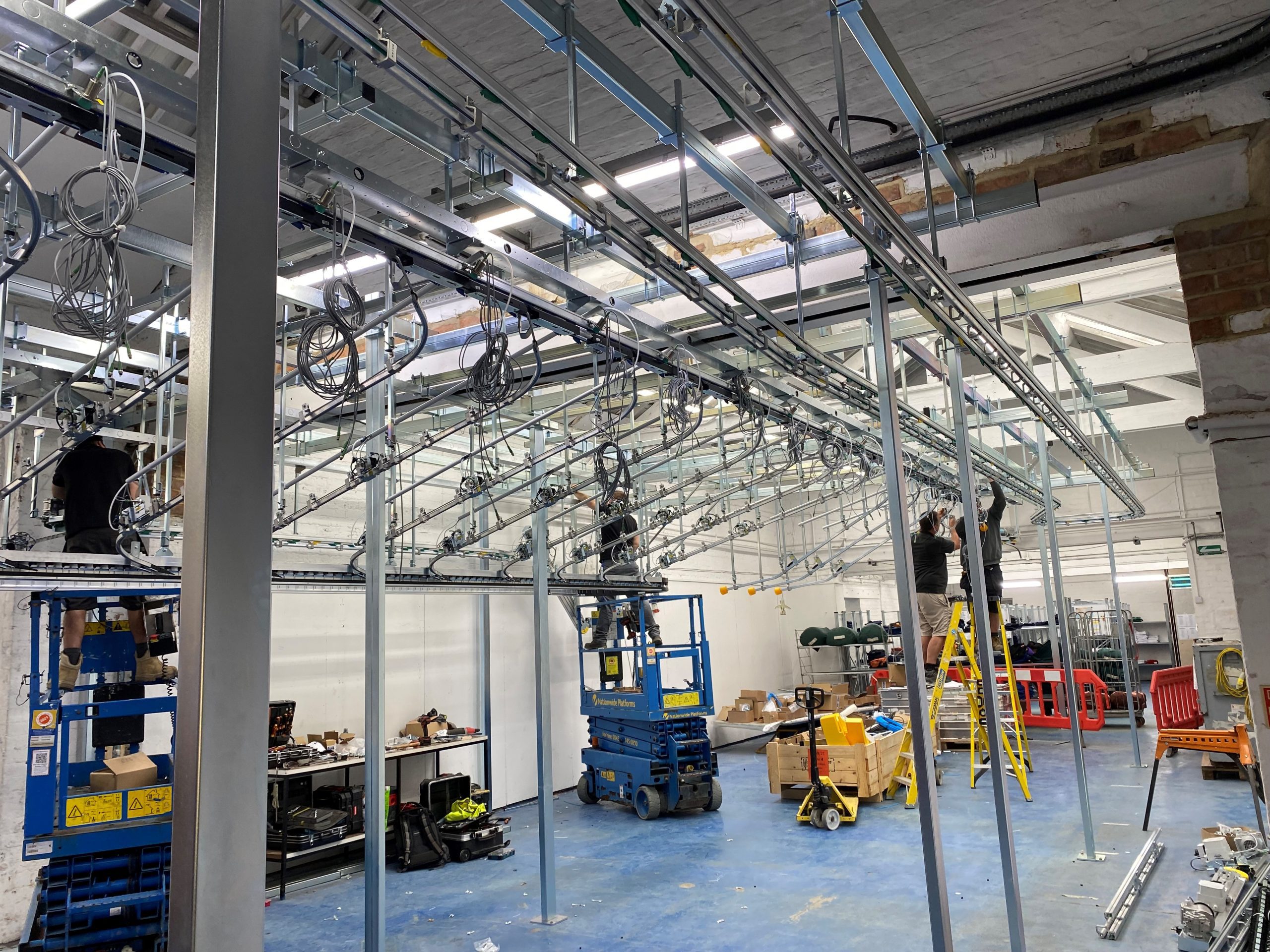 Renovating and expansion at workwear facility improve efficiency and productivity. Renovating and expansion at workwear facility improve efficiency and productivity.